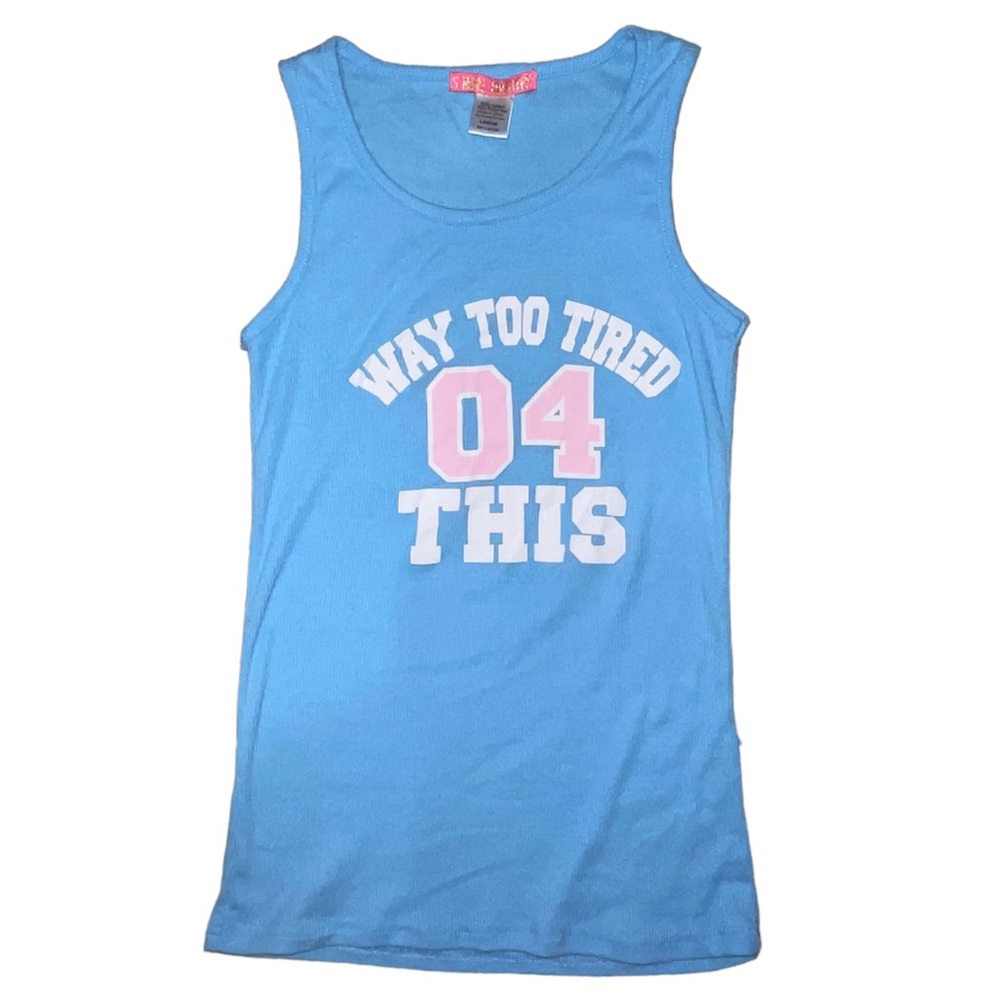 Y2K baby tank